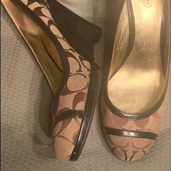 Authentic Coach Wedge Shoes - Picture 2 of 6